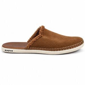SeaVees Lido Slide Womens 10 Brown Suede Mule Slip On Espadrille Casual Shoes